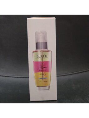 Soleil Trio Miracle Oil 4.06 fl. oz. Hydrating Hair Treatment Marula Rose Petal